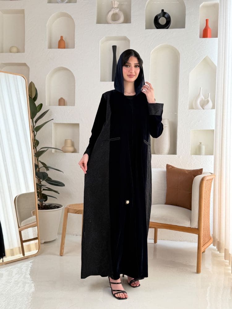 عباية الشتاء الانيقة