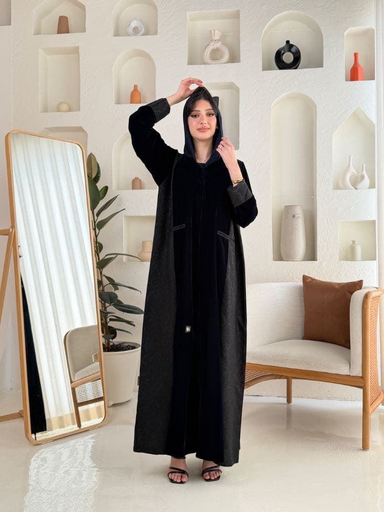 عباية الشتاء الانيقة